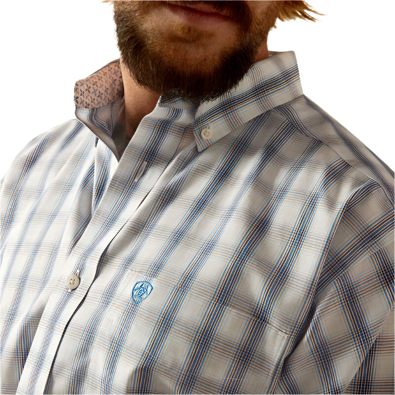 Men's Ariat Wrinkle Free Briar Classic Fit Shirt 10054723 - Crazy House Western Wear