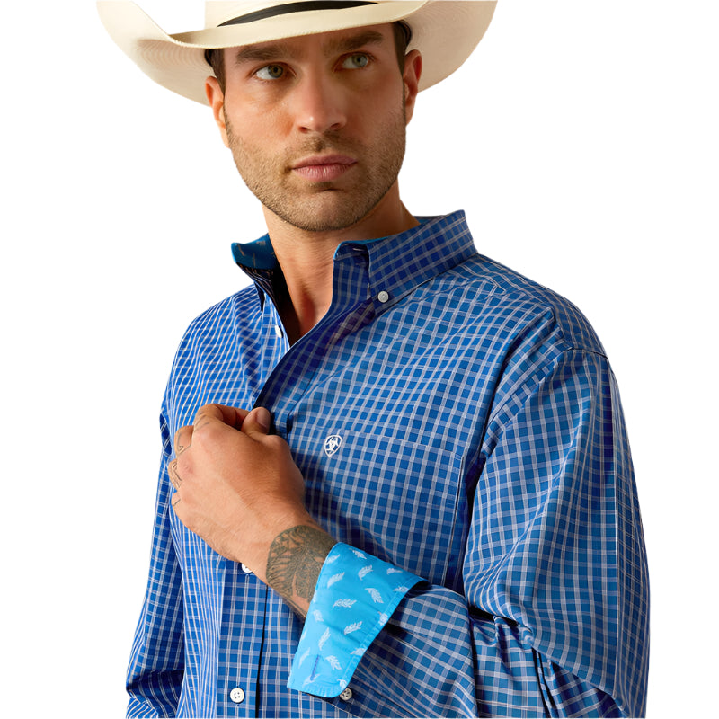 Men's Ariat Wrinkle Free Blair Classic Fit Shirt 10054724 - Crazy House Western Wear