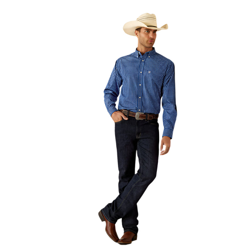 Men's Ariat Wrinkle Free Blair Classic Fit Shirt 10054724 - Crazy House Western Wear