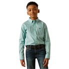 Boy's Ariat Canyon Long Sleeve Mint 10054785 - Crazy House Western Wear