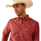 Men's Ariat Pro Series Carlton Fitted Shirt 10054806 - Crazy House Western Wear