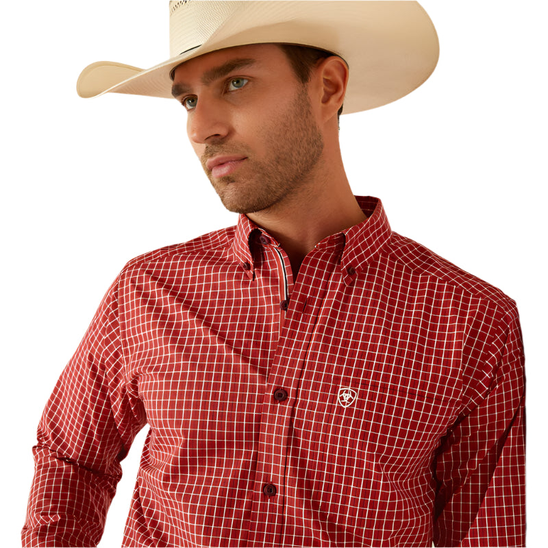 Men's Ariat Pro Series Carlton Fitted Shirt 10054806 - Crazy House Western Wear