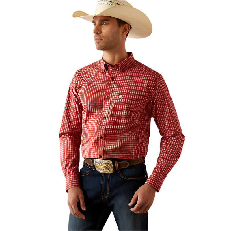 Men's Ariat Pro Series Carlton Fitted Shirt 10054806 - Crazy House Western Wear