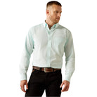 Men's Ariat Solid Slub Classic Fit Shirt 10055116 - Crazy House Western Wear