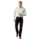 Men's Ariat Solid Slub Classic Fit Shirt 10055116 - Crazy House Western Wear