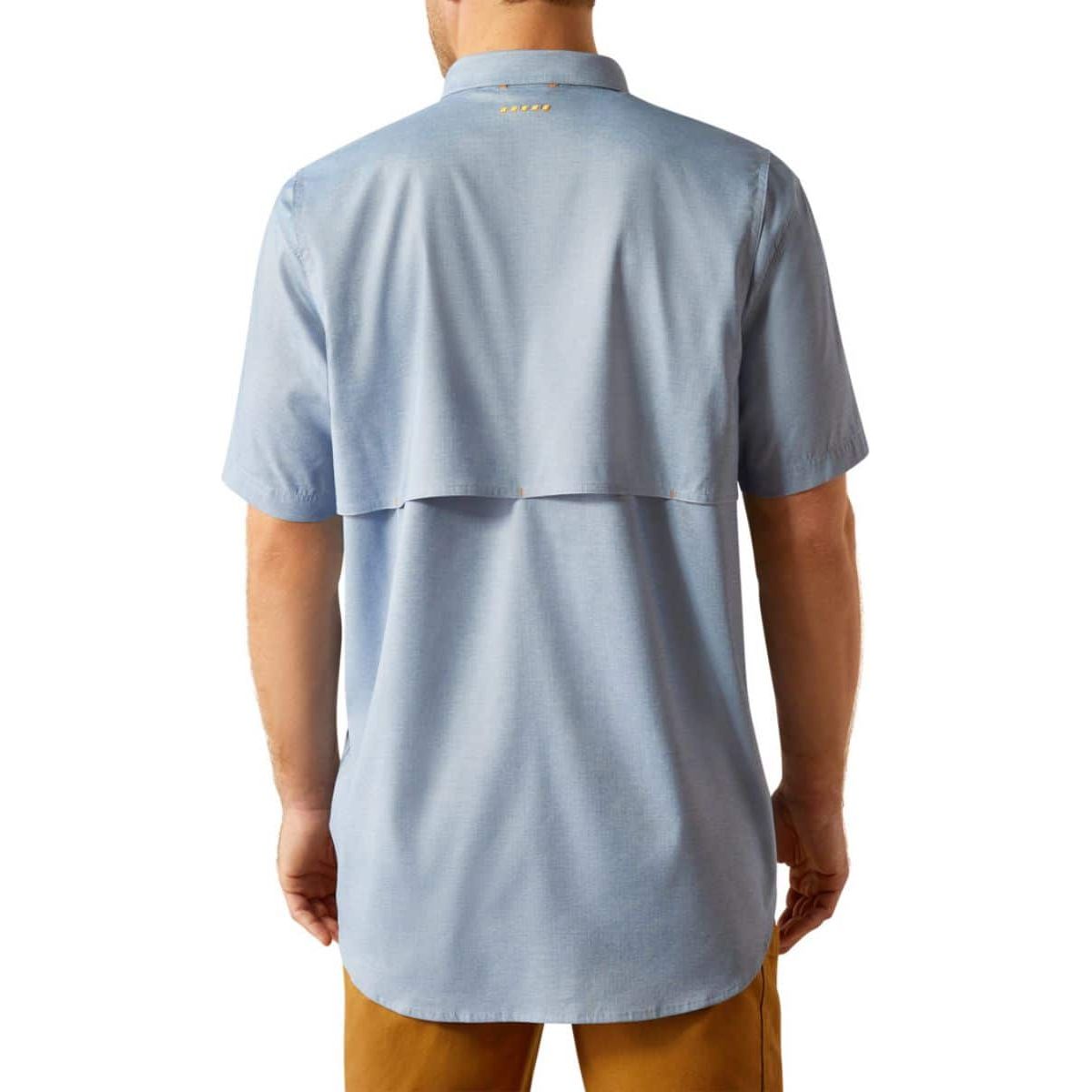 Men's Ariat Rebar Vent TEK Button Down Work Shirt 10055197 - Crazy House Western Wear