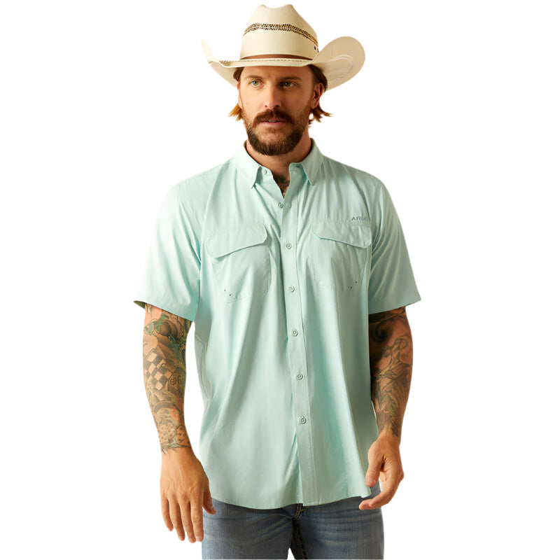 Men's Ariat Vent TEK Outbound Fitted Shirt 10055230 - Crazy House Western Wear