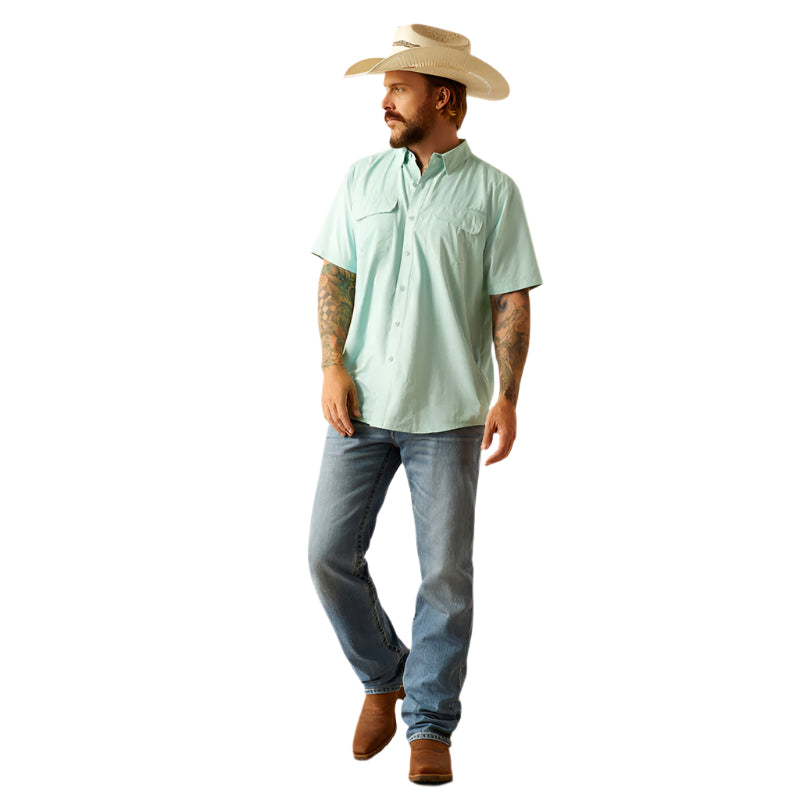 Men's Ariat Vent TEK Outbound Fitted Shirt 10055230 - Crazy House Western Wear