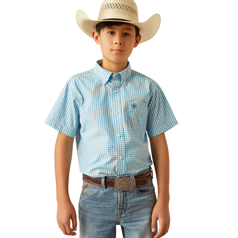 Boy's Ariat Pro Series Sloane Classic Fit Shirt 10058706 - Crazy House Western Wear