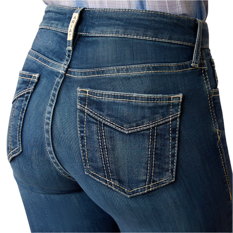 Women's Ariat High Rise Paula Slim Trouser Jeans 10058912 - Crazy House Western Wear