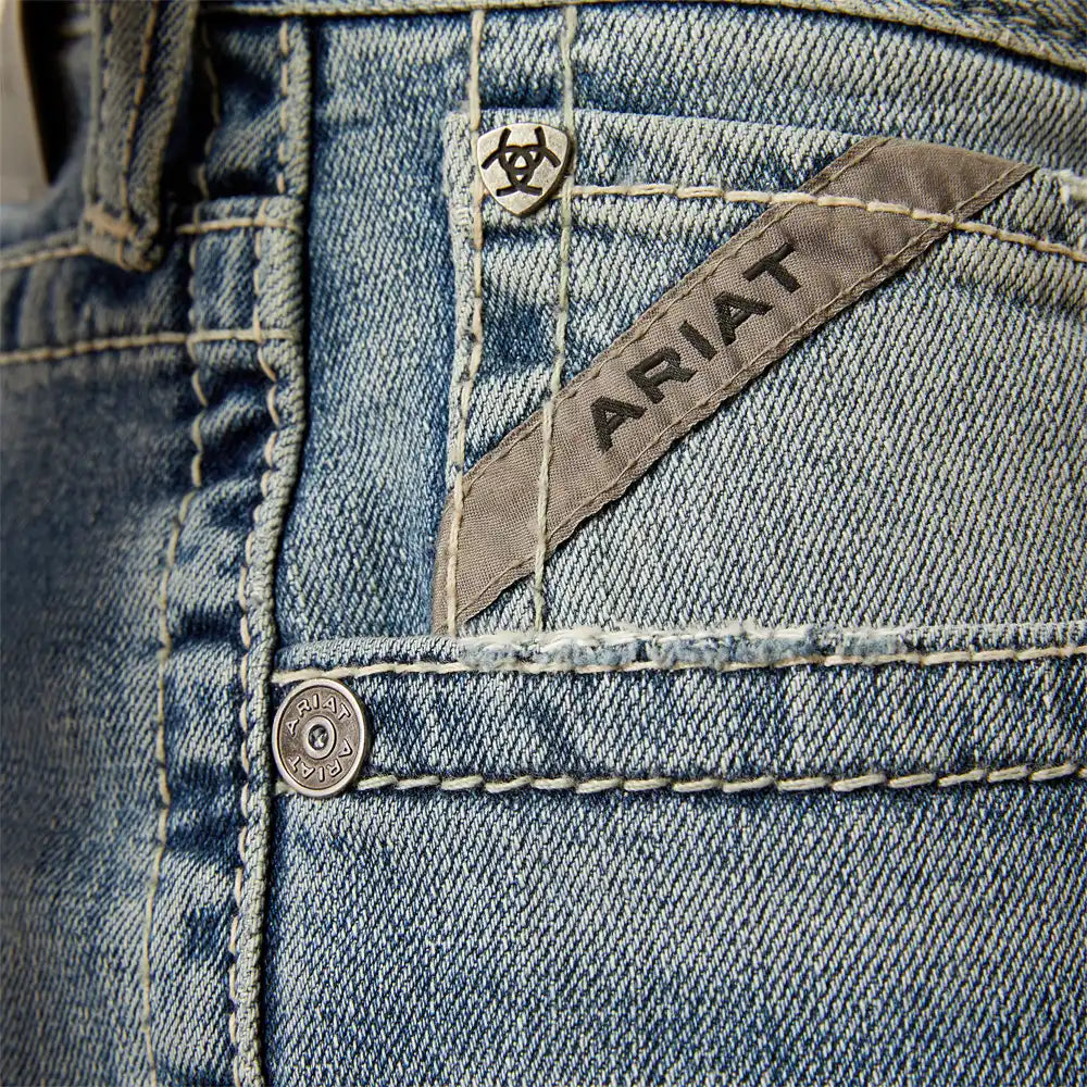 Men's Ariat M4 Relaxed Reece Straight Jeans 10060929 - Crazy House Western Wear