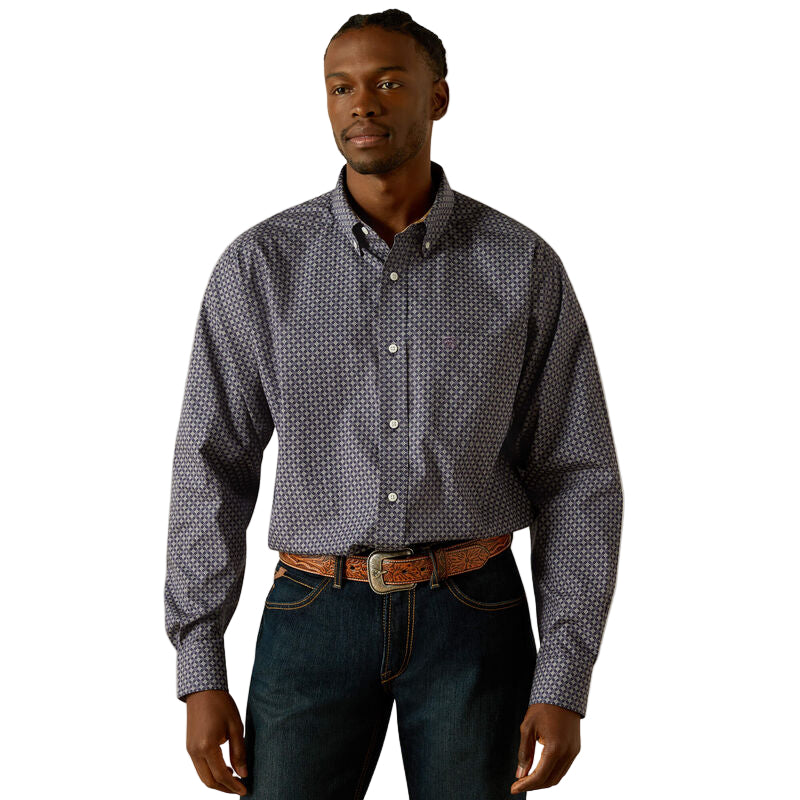 Men's Ariat Wrinkle Free Dale Classic Fit Shirt 10062195
