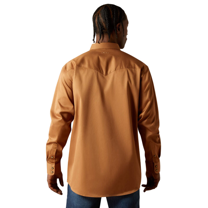 Men's Ariat Solid Twill Classic Fit Shirt 10062473