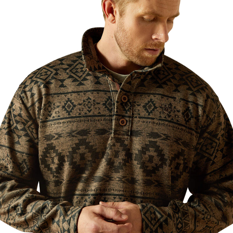 Men's Ariat Caldwell 1/4 Button Sweater 10062481