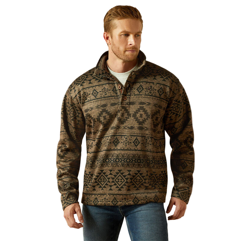 Men's Ariat Caldwell 1/4 Button Sweater 10062481