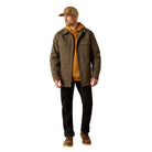 Men's Ariat Dark Green Quilted Shirt Jacket 10062512