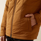 Men's Ariat Blue and Khaki Crius Insulated Jacket 10062548