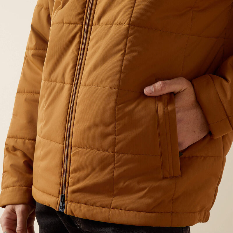 Men's Ariat Blue and Khaki Crius Insulated Jacket 10062548