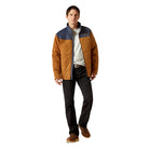Men's Ariat Blue and Khaki Crius Insulated Jacket 10062548