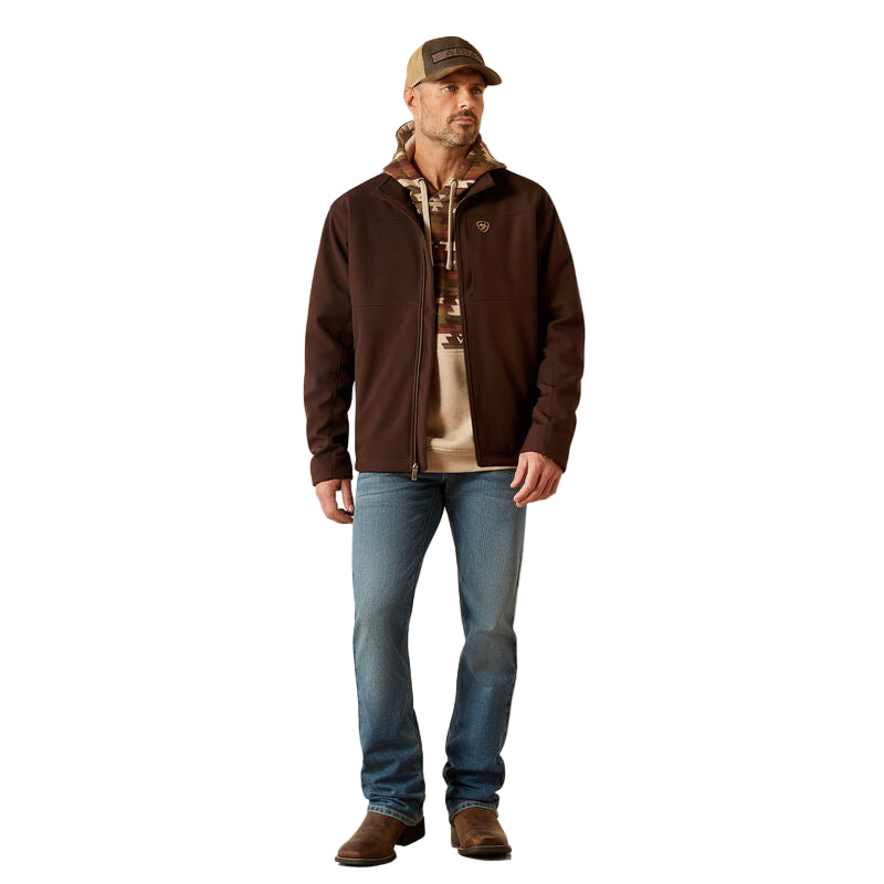 Men's Ariat Coffee Bean Vernon Softshell Jacket 10062597