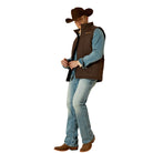 Men's Ariat Brown Crius Insulated Vest 10062603