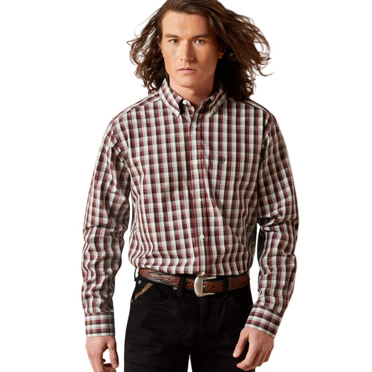 Men's Ariat Wrinkle Free Atlas Fitted Shirt