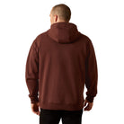 Men's Ariat Deep Mahogany Logo Hoodie 10065839