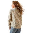 Girl's Ariat Beige Mila Snap Shirt 