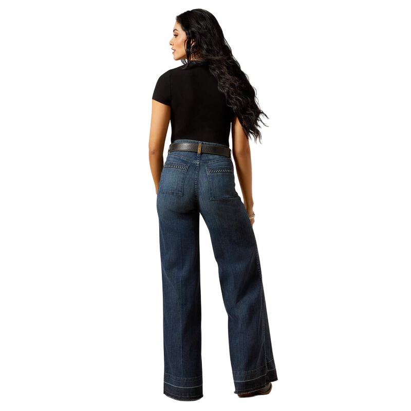 Women's Ariat Ultra High Rise Jill Wide Leg Jean 10065915