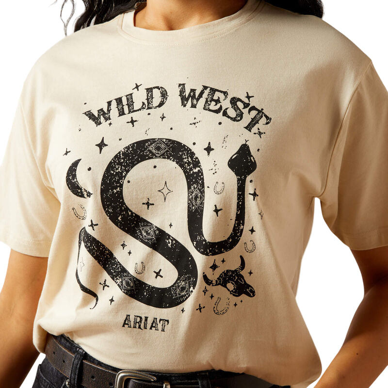 Women's Ariat Natural Inked Graphic T-shirt 10065943