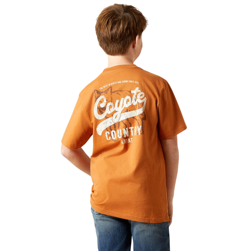 Boy's Ariat Coyote Country T-shirt 