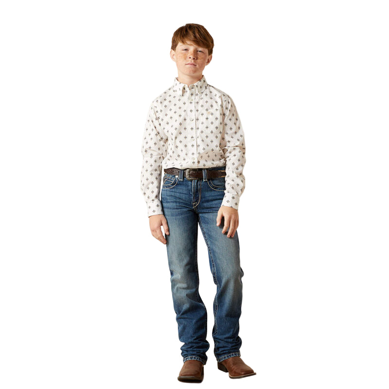 Boy's Ariat Thell Classic Fit Shirt