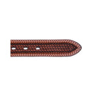 Men's Cowboy Chrome Brown Belt with Basket Tooling 1006