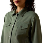 Women's Ariat Duck Green Wagoner Lightweight Jacket 10071121