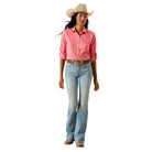 Women's Ariat Sun Kissed Floral Print VentTEK Long Sleeve Button Up 10071142