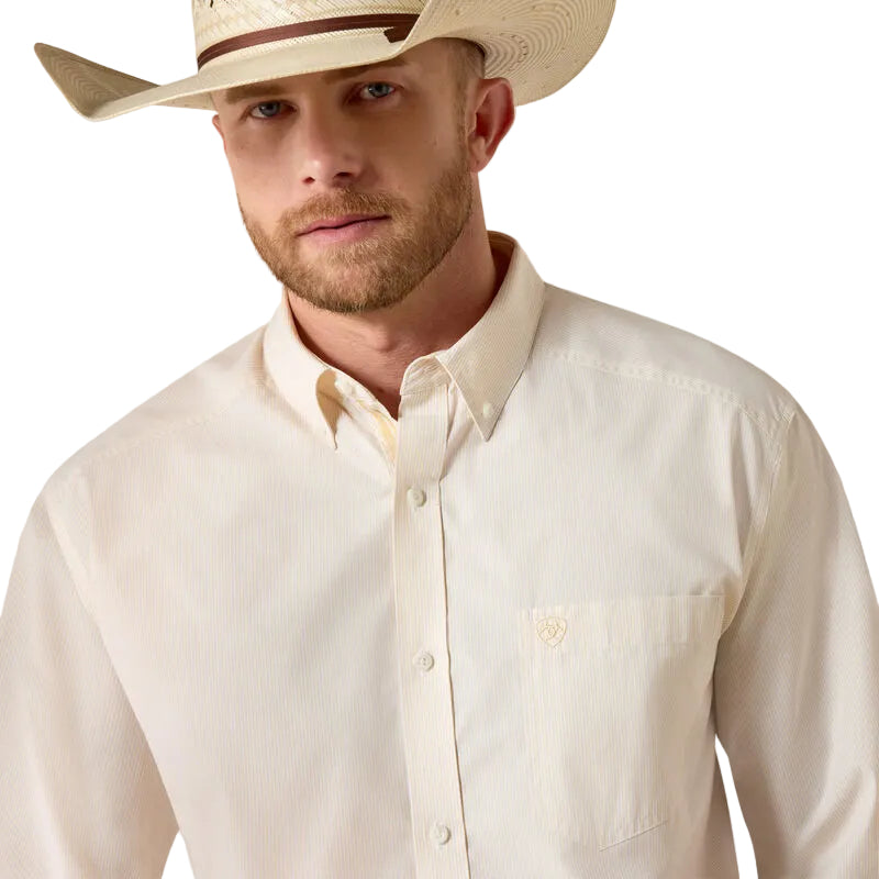 Men's Ariat Summer Melon Pro Series Dayne Classic Fit Shirt 10071413