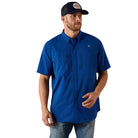 Men's Ariat Blue Quartz VentTEK Classic FIt Shirt 10071430
