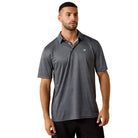 Men's Ariat Sky Rocket Pinwheel Geo Print Classic Fit Polo 10071494
