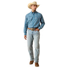 Men's Ariat Deep Dive Plaid Pro Series Tyce Classic Fit Shirt 10071580