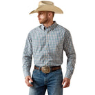 Men's Ariat Deep Dive Plaid Pro Series Truitt Classic Fit Shirt 10071583