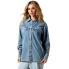 Women's Ariat Indigo Wash Charleston Shirt 10071637