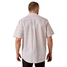 Men's Ariat White Southwest Print Tadeo Classic Fit Shirt 10071735