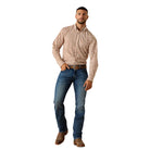 Men's Ariat Golden Oak Plaid Wrinkle Free Ayden Fitted Shirt 10071756