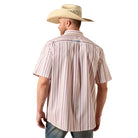 Men's Ariat Key Largo Blue Stripe Pro Series Neil Classic Fit Shirt 10073597
