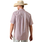 Men's Ariat Key Largo Multi Plaid Pro Series Nathan Classic Fit Shirt 10073599