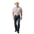 Men's Ariat Short Sleeve Pro Series Sasha Classic Fit Shirt 10073606