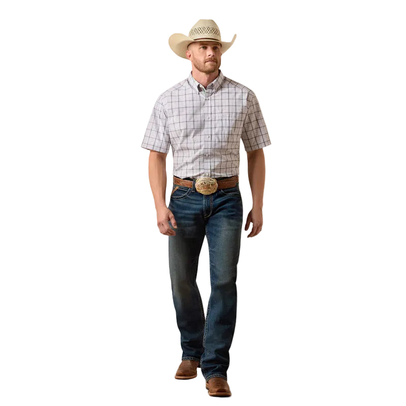 Men's Ariat Short Sleeve Pro Series Sasha Classic Fit Shirt 10073606