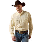 Ariat Men's Almond Oil Lightweight Twill Classic Fit Shirt 10073613