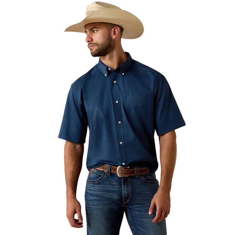 Men's Ariat Key Largo Lightweight Twill Classic Fit Shirt 10073616