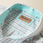 Men's Ariat White Multi Plaid Wrinkle Free Winchester Classic Fit Shirt 10073699